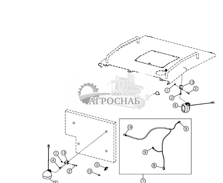 Рабочее освещение двигательного отсека - ST3448 383.jpg